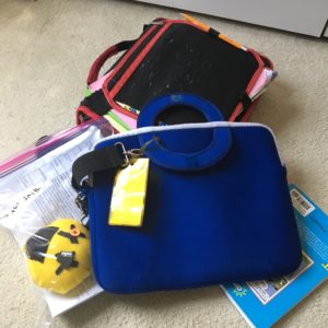 get kids organized for school